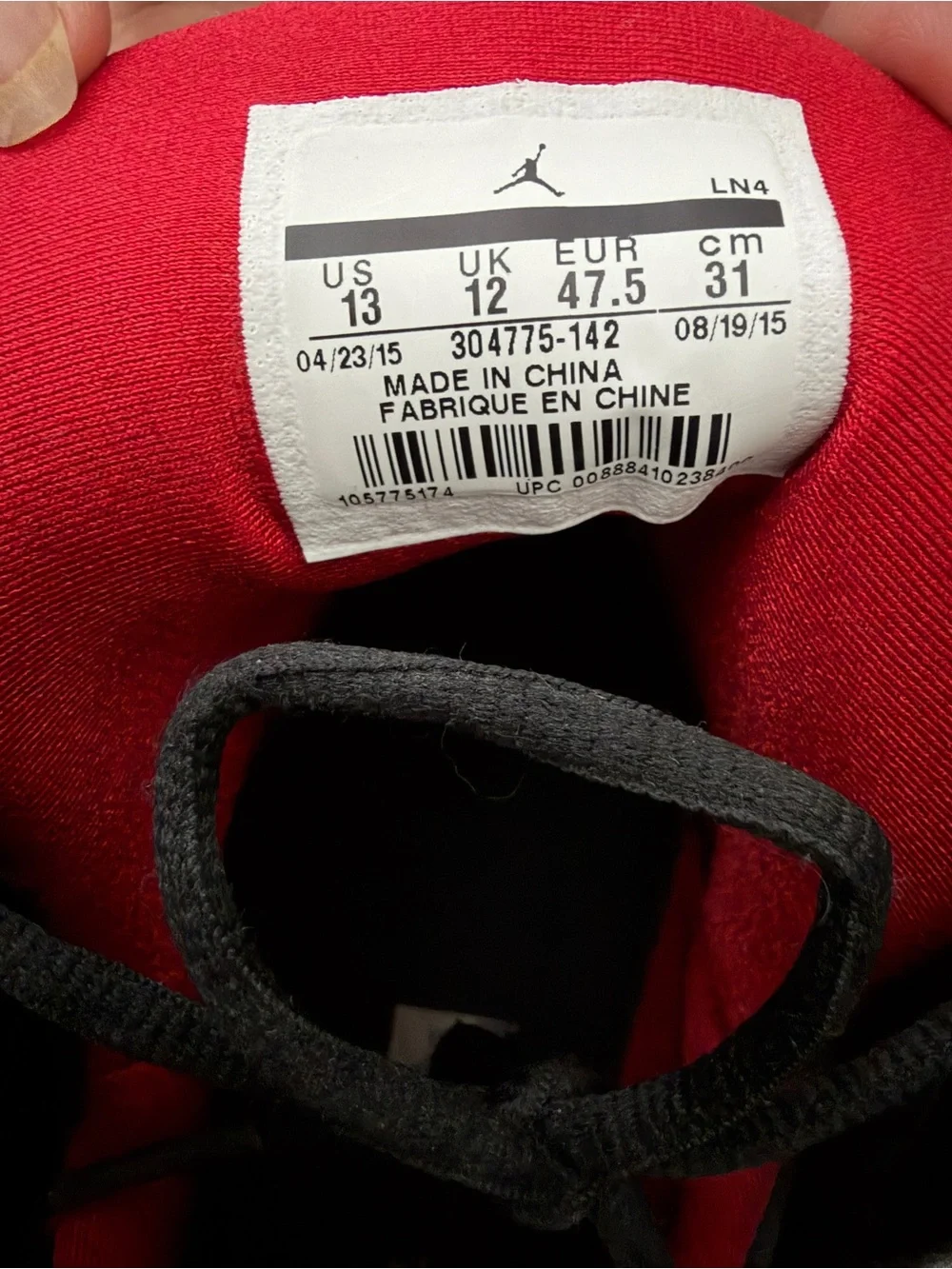 Nike Air Jordan 7 Retro Sweater Men's Size 13